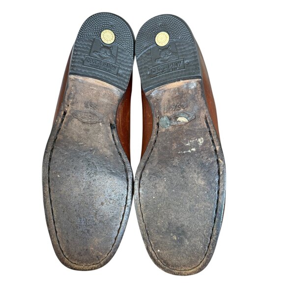 Tod's Cats Paw won't slip brown leather pull on chelsea boots - Picture 9 of 10